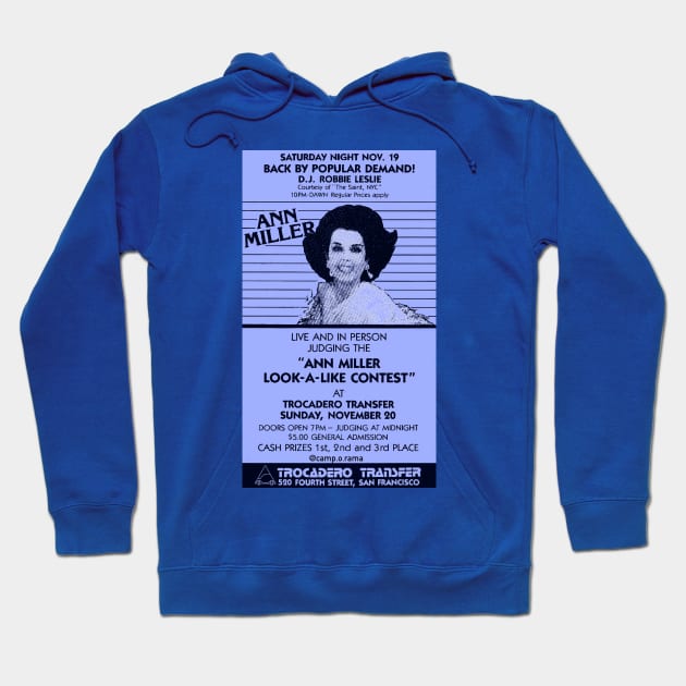 Ann Miller Hoodie by Camp.o.rama